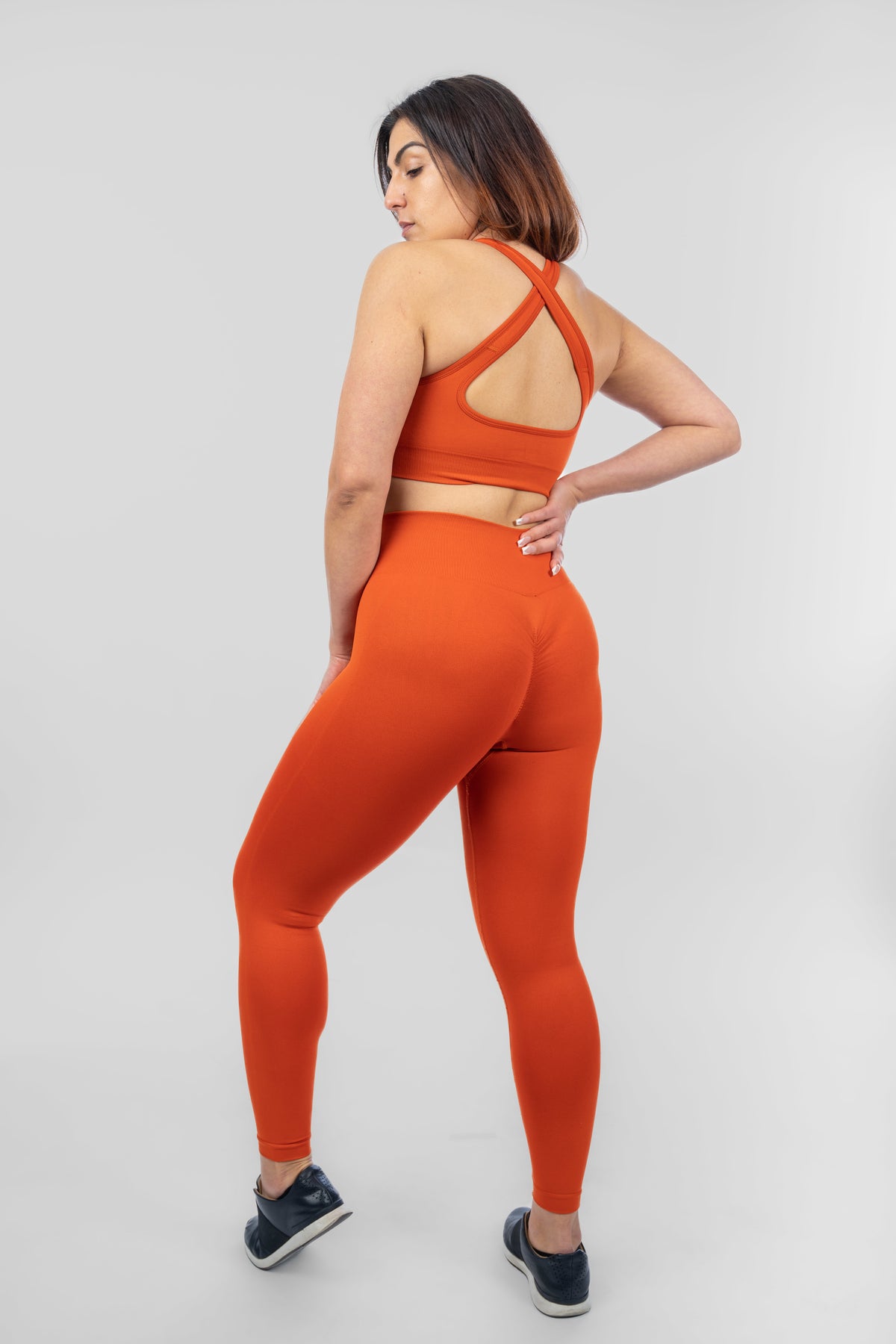 High Support Seamless Leggings &amp; Bra Set